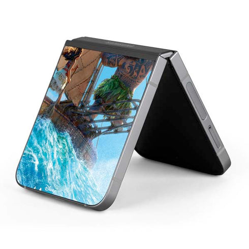 Disney Princess Moana Movie Poster Galaxy Z Flip6 Skin